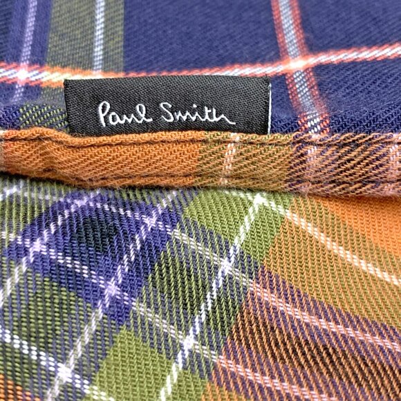 Paul Smith Regular Fit Multi Color Plaid Button Down Casual Shirt - Picture 3 of 10